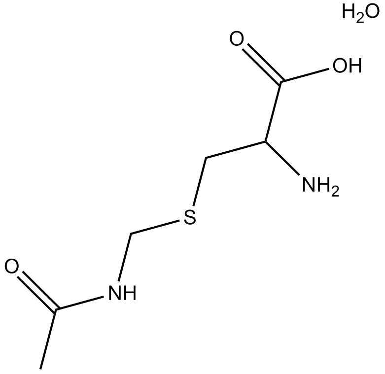 H-Cys(Acm)-OH· H2O  Chemical Structure