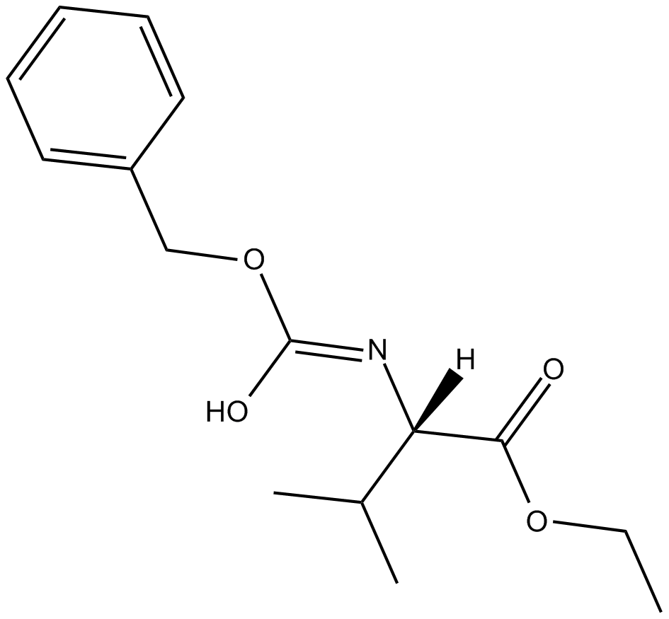 Z-Val-OEt 化学構造