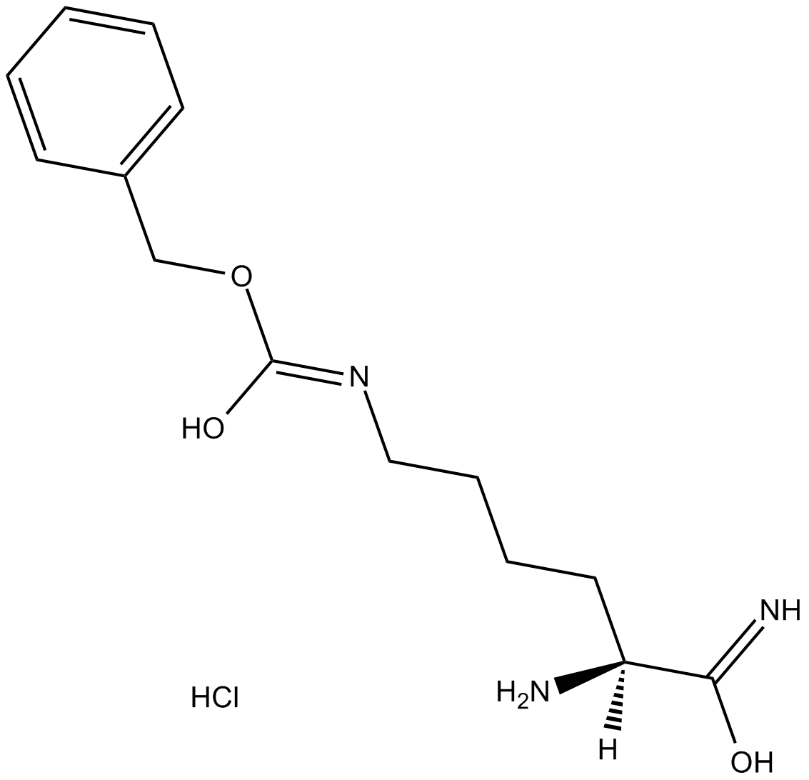 H-Lys(Z)-NH2.HCl Chemical Structure