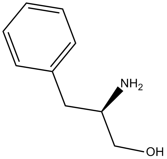 D-Penylalaninol 化学構造