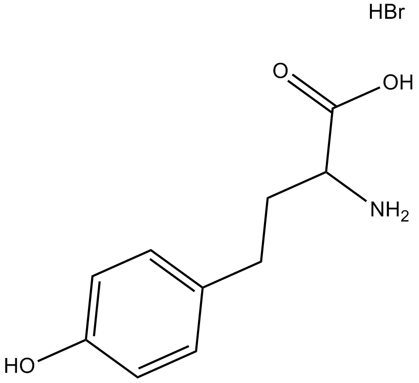 H-HoTyr-OH?HBr  Chemical Structure