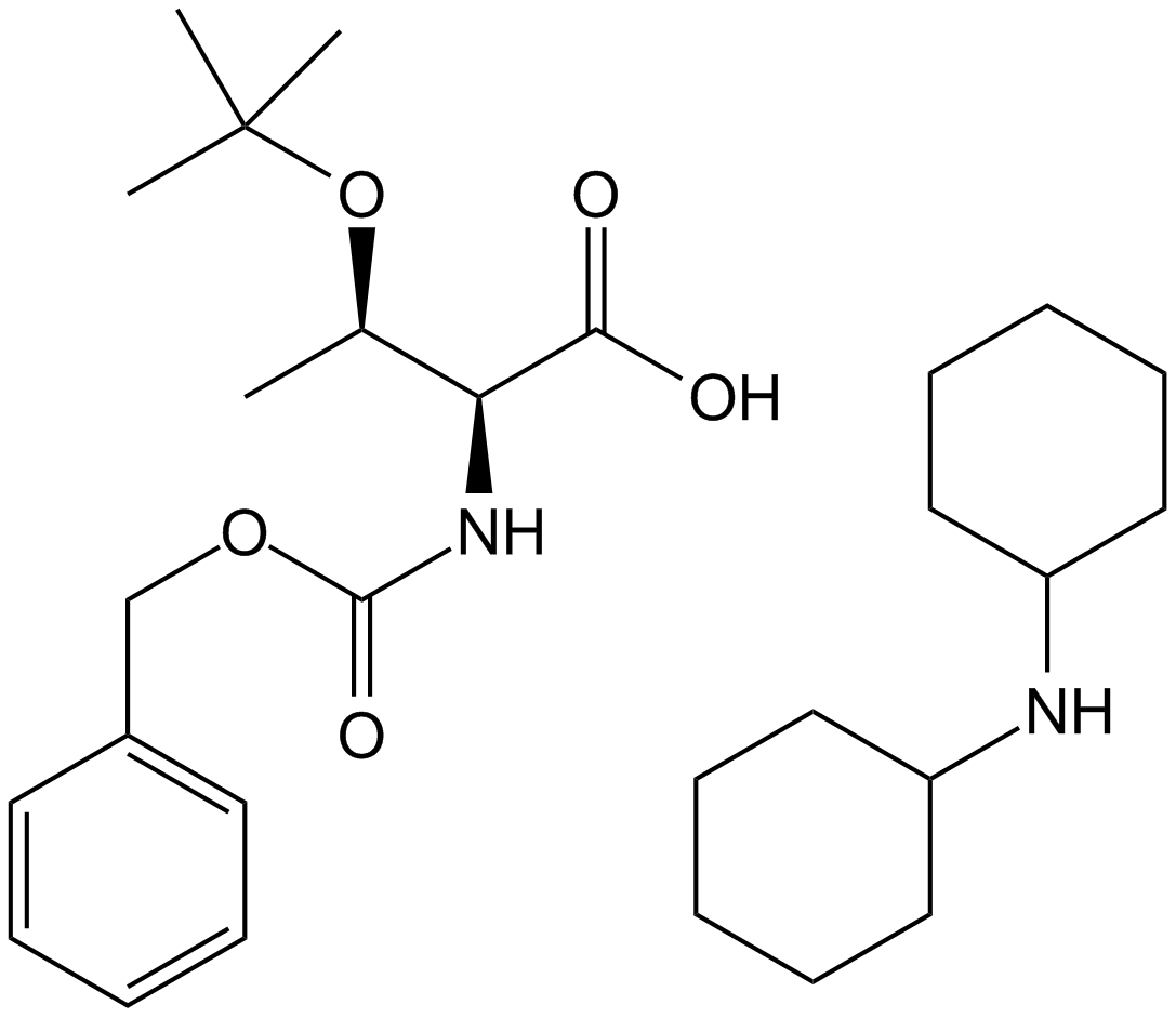 Z-Thr(tBu)-OH.DCHA  Chemical Structure