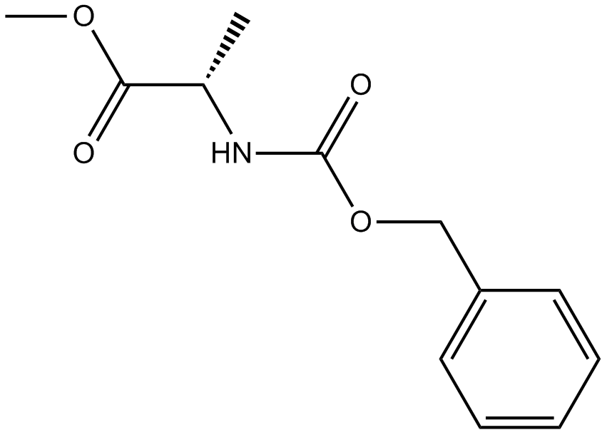Z-Ala-OMe 化学構造