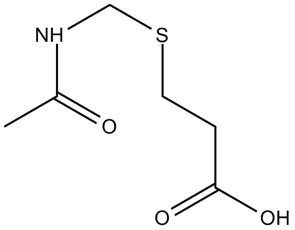 Acm-thiopropionic acid  Chemical Structure