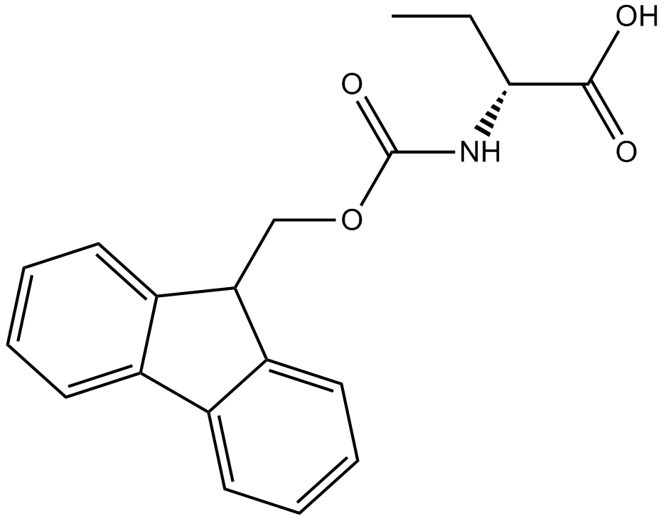 Fmoc-D-Abu-OH  Chemical Structure