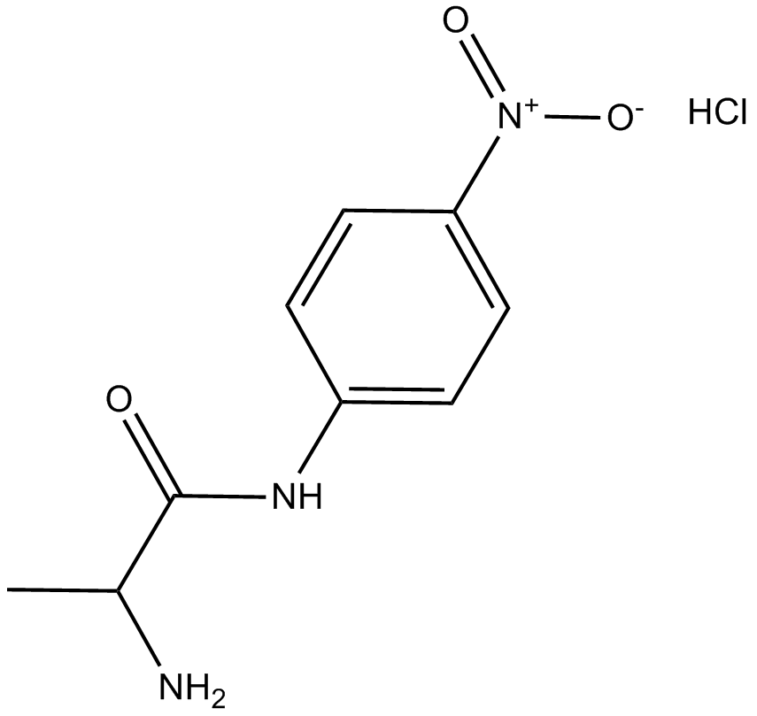 H-Ala-pNA.HCl  Chemical Structure