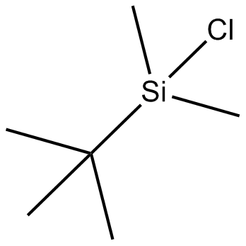 tert-Butyldimethylsilyl Chloride  Chemical Structure
