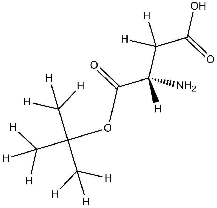 H-Asp(OtBu)-2-Chlorotrityl Resin  Chemical Structure