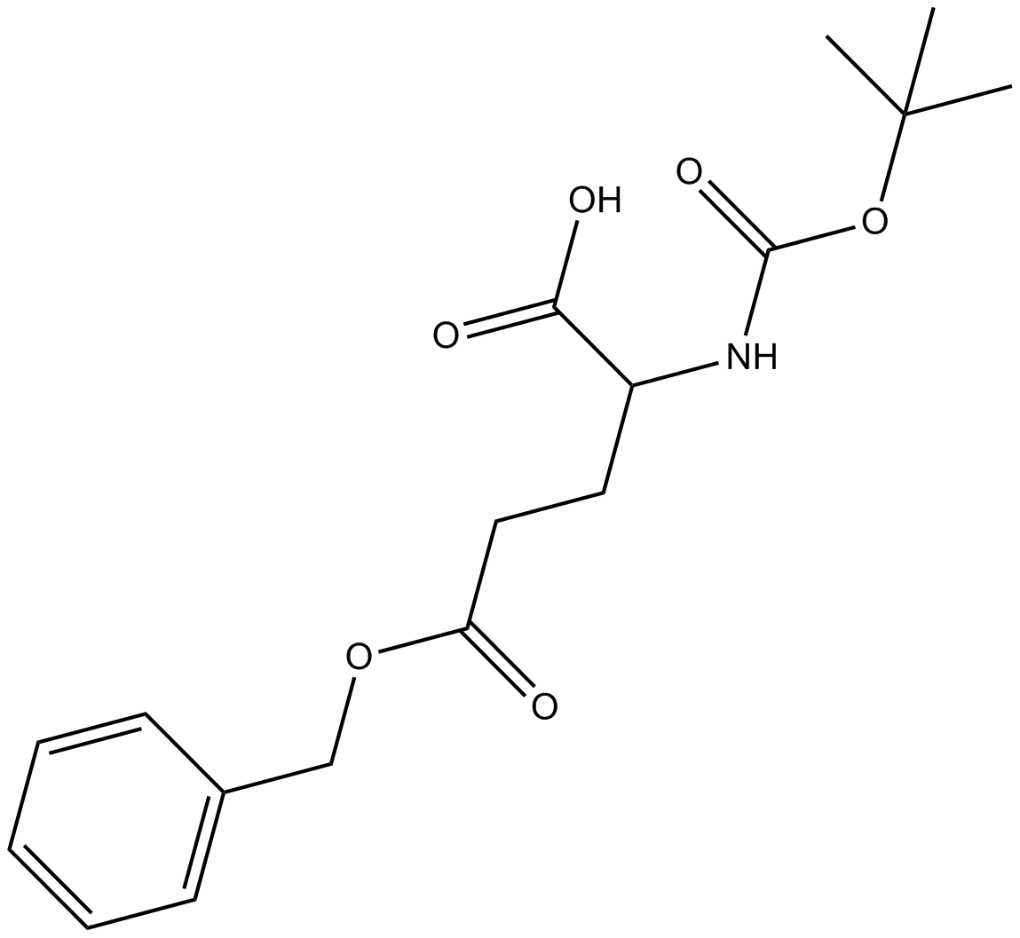 Boc-Glu(OBzl)-OH  Chemical Structure