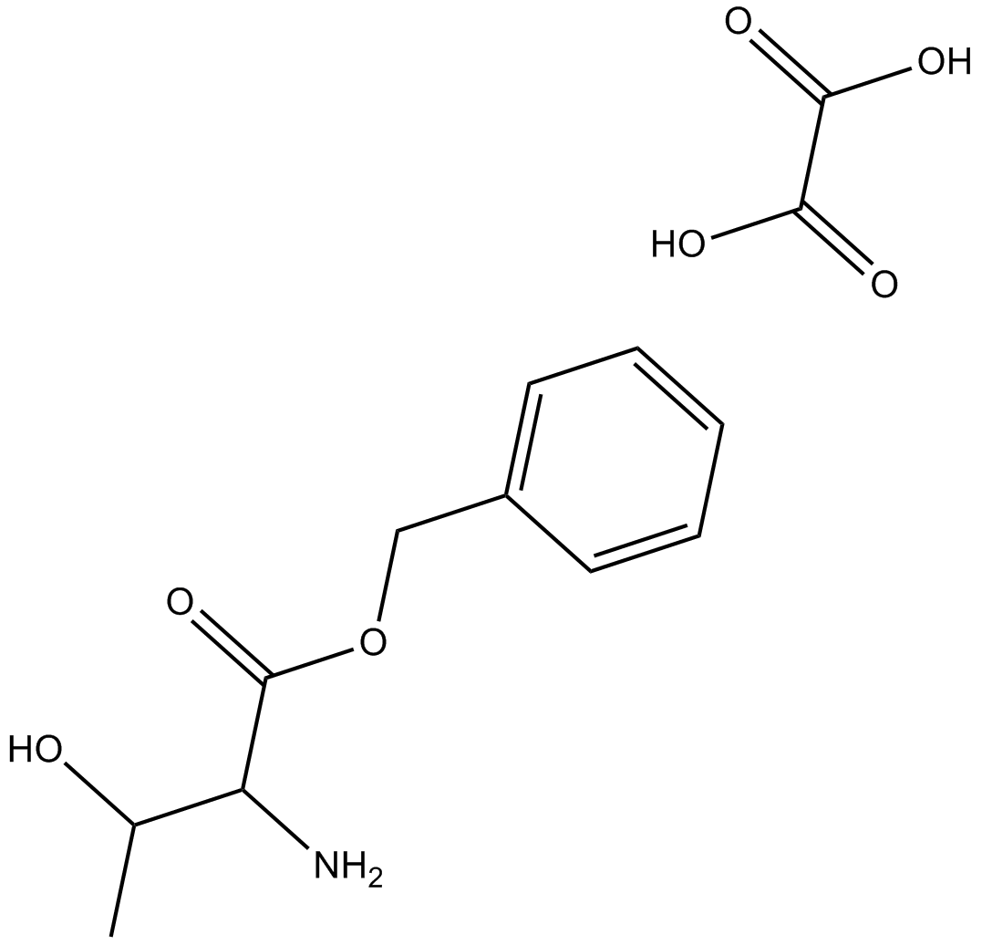 H-Thr-OBzl·oxalate 化学構造