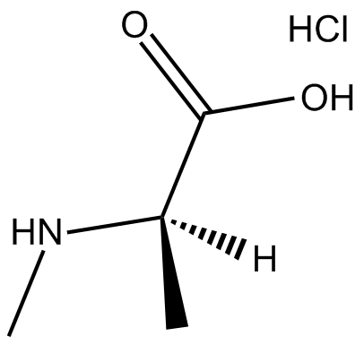N-Me-D-Ala-OH·HCl 化学構造