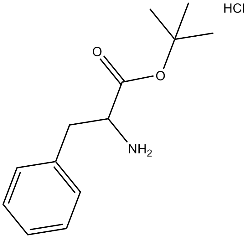 H-Phe-OtBu·HCl Chemical Structure