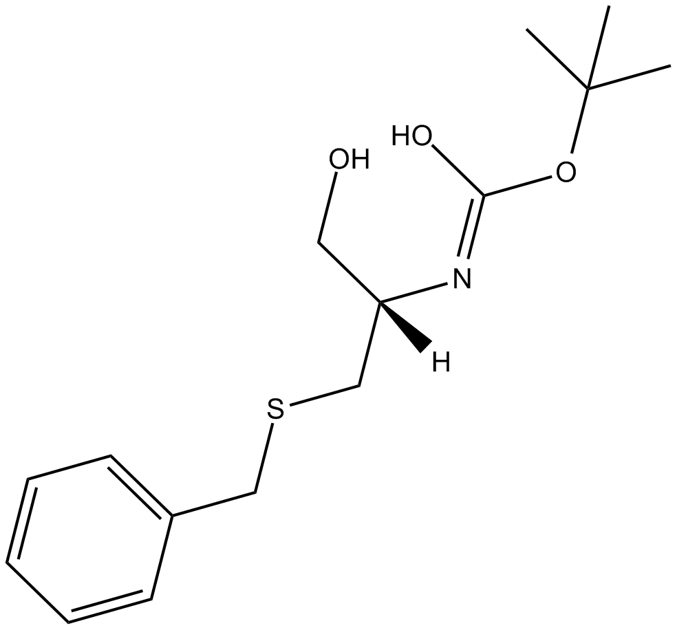Boc-D-Cys(Bzl)-ol Chemical Structure