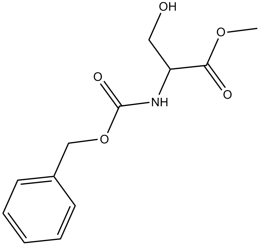 Z-Ser-OMe 化学構造
