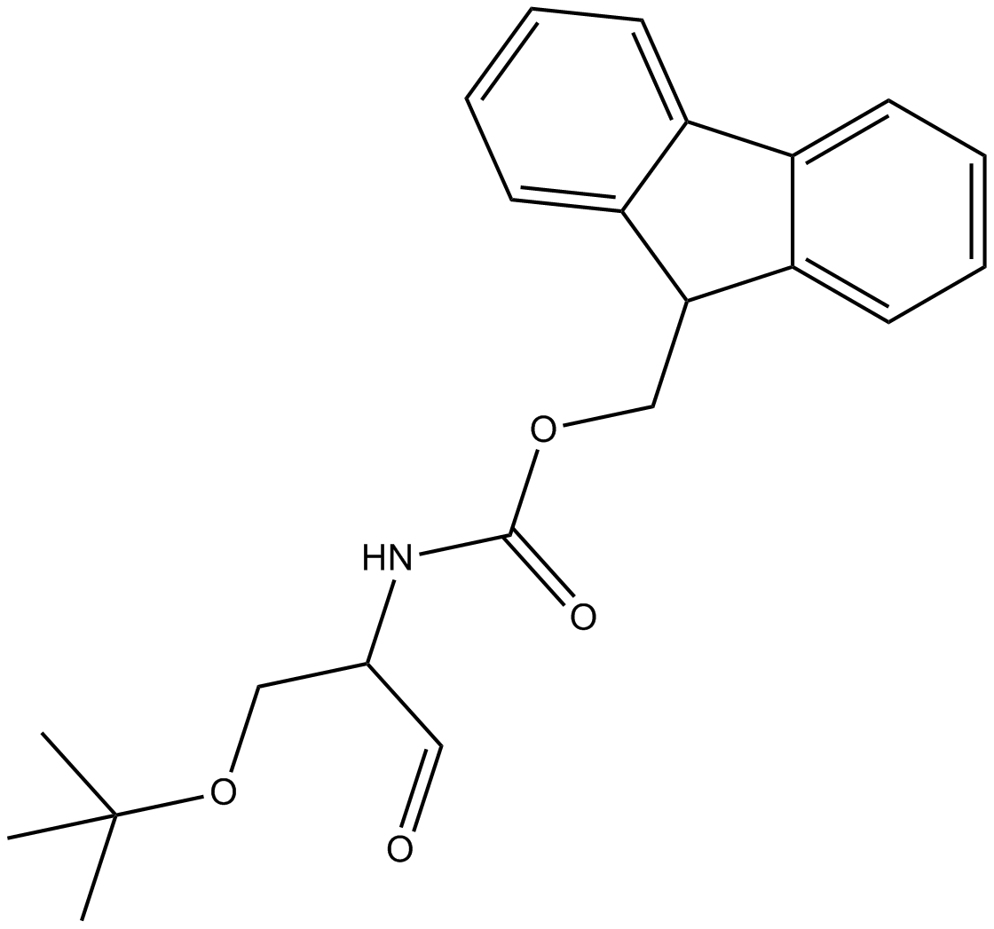 Fmoc-Ser(tBu)-Wang resin  Chemical Structure