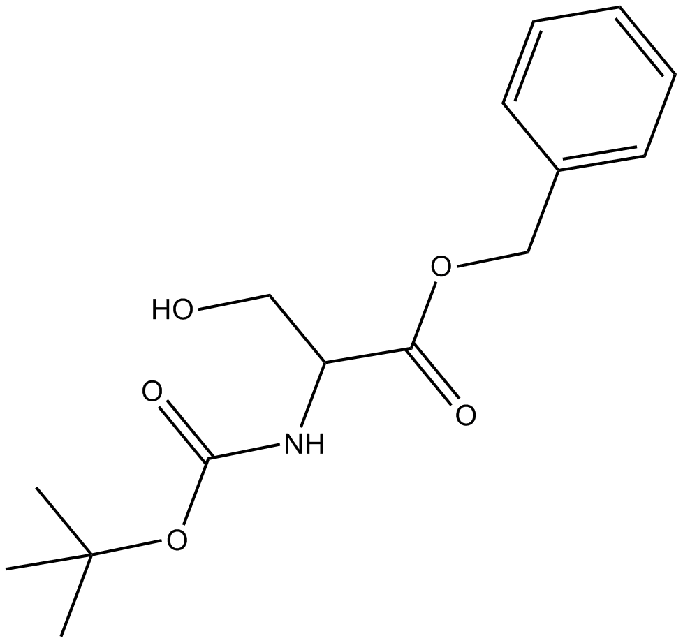 Boc-Ser-OBzl  Chemical Structure