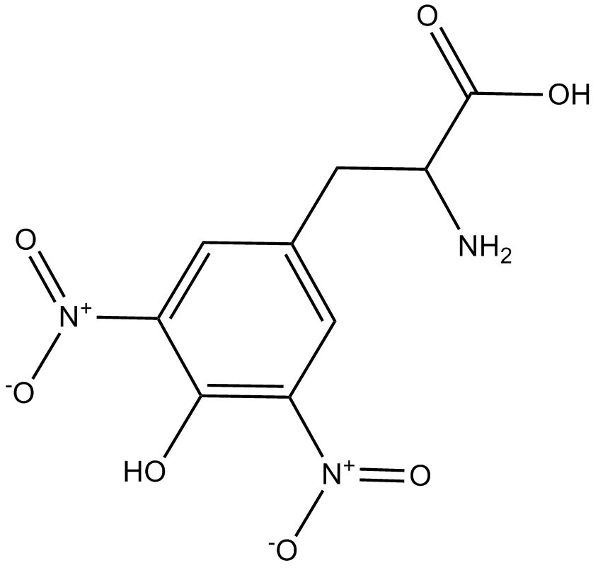 3,5-Dinitro-Tyr-OH  Chemical Structure
