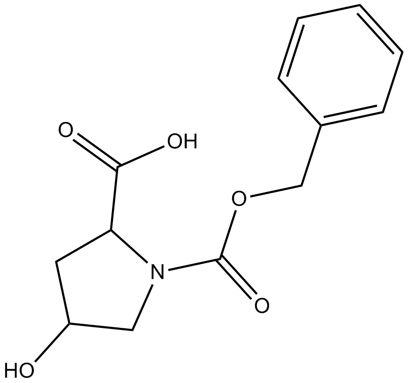 Z-Hyp-OH Chemische Struktur