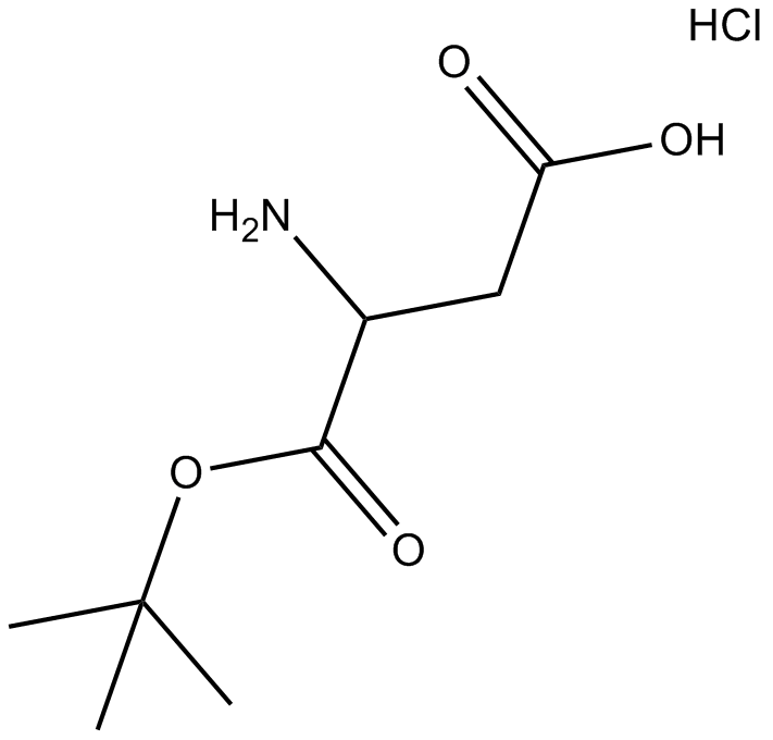 H-D-Asp-OtBu?HCl  Chemical Structure