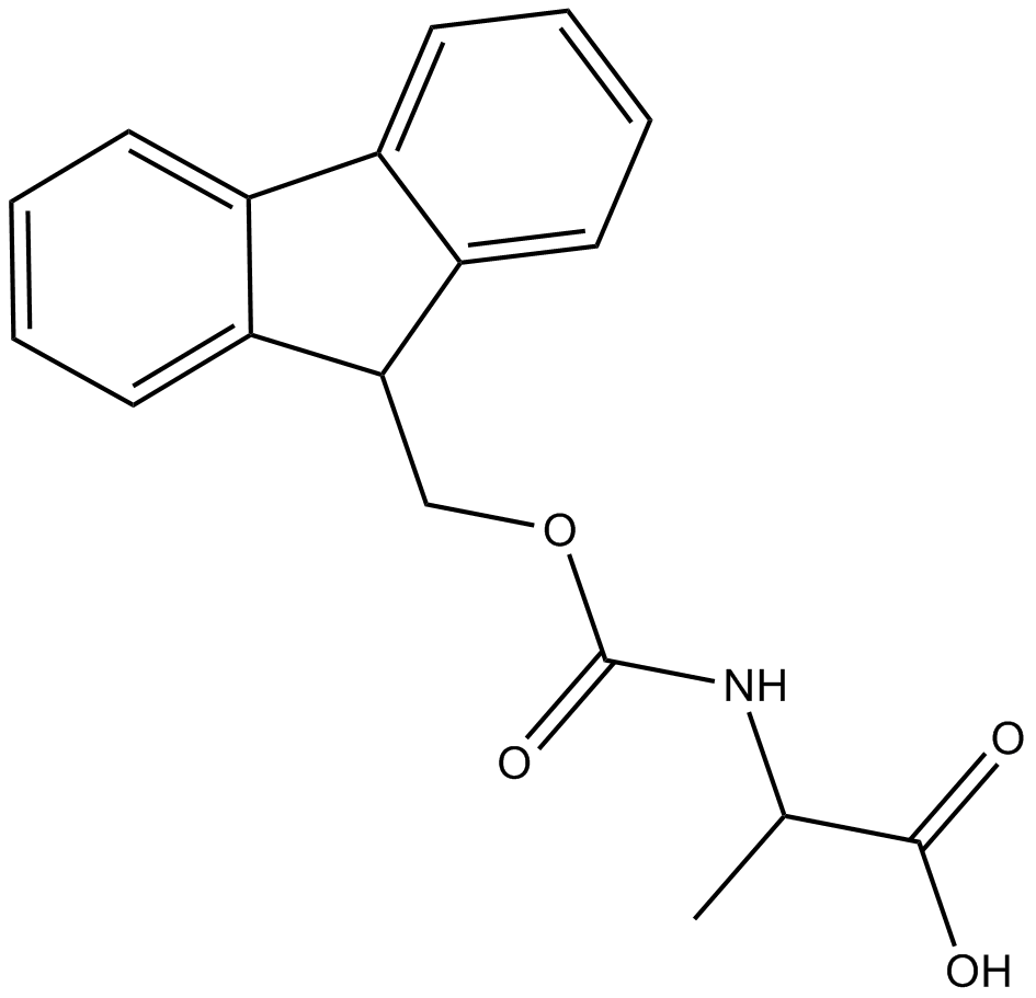 Fmoc-Ala-OH  Chemical Structure