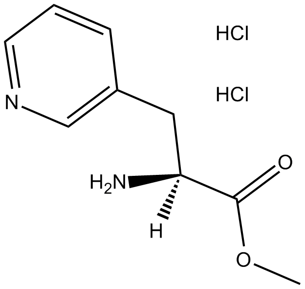 H-Ala(3-pyridyl)-OMe.2HCl Chemische Struktur