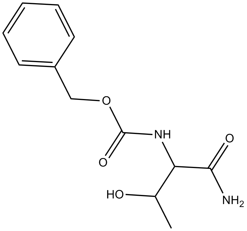Z-Thr-NH2 化学構造