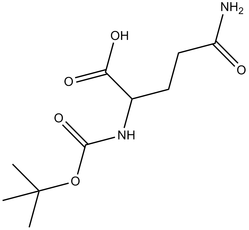 Boc-Gln-OH  Chemical Structure