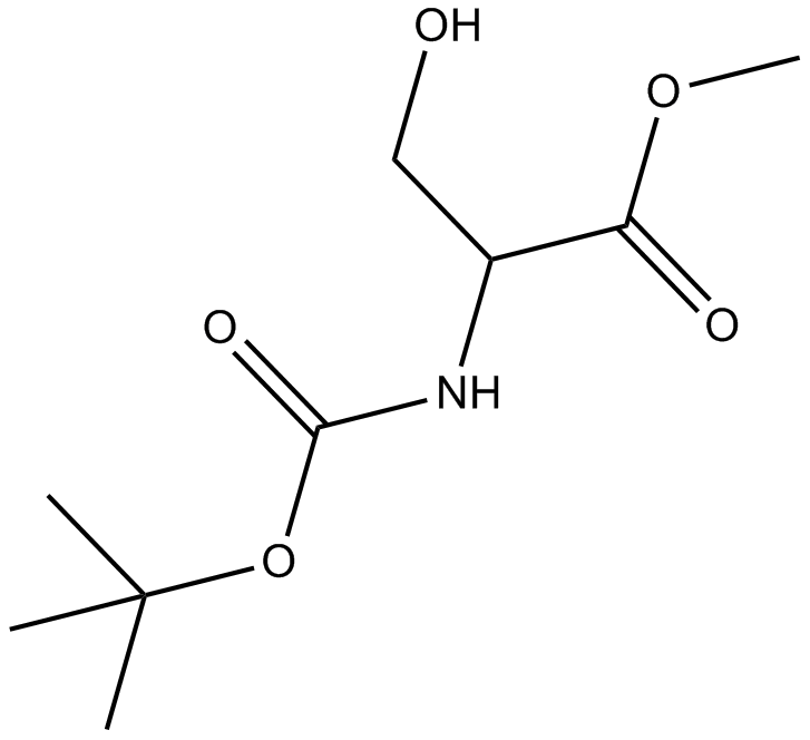 Boc-Ser-OMe  Chemical Structure