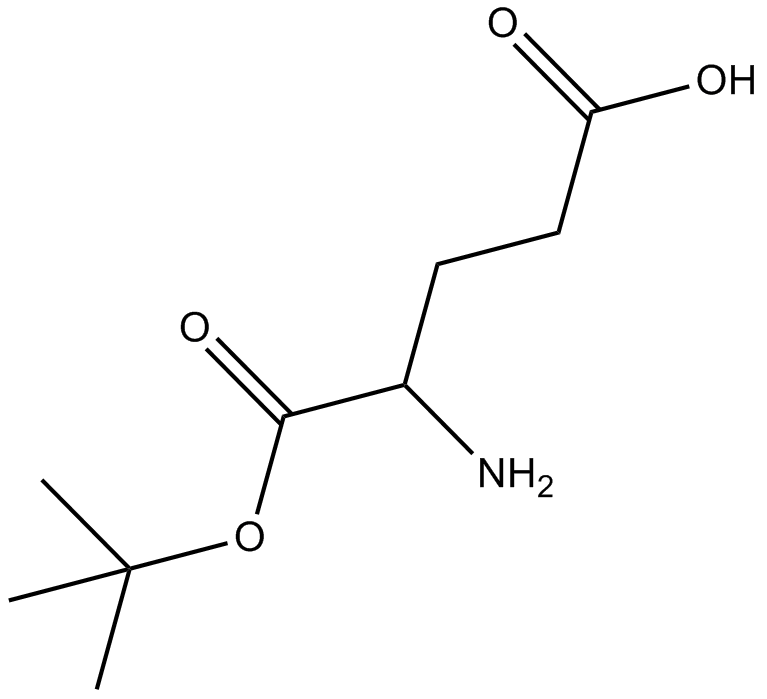 H-Glu-OtBu 化学構造