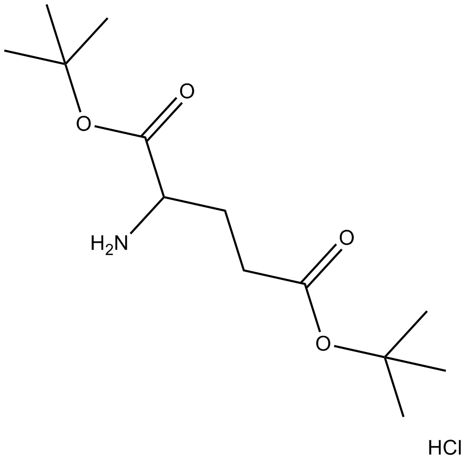H-Glu(OtBu)-OtBu·HCl  Chemical Structure