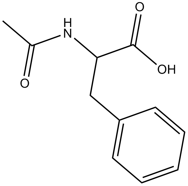 Ac-Phe-OH  Chemical Structure