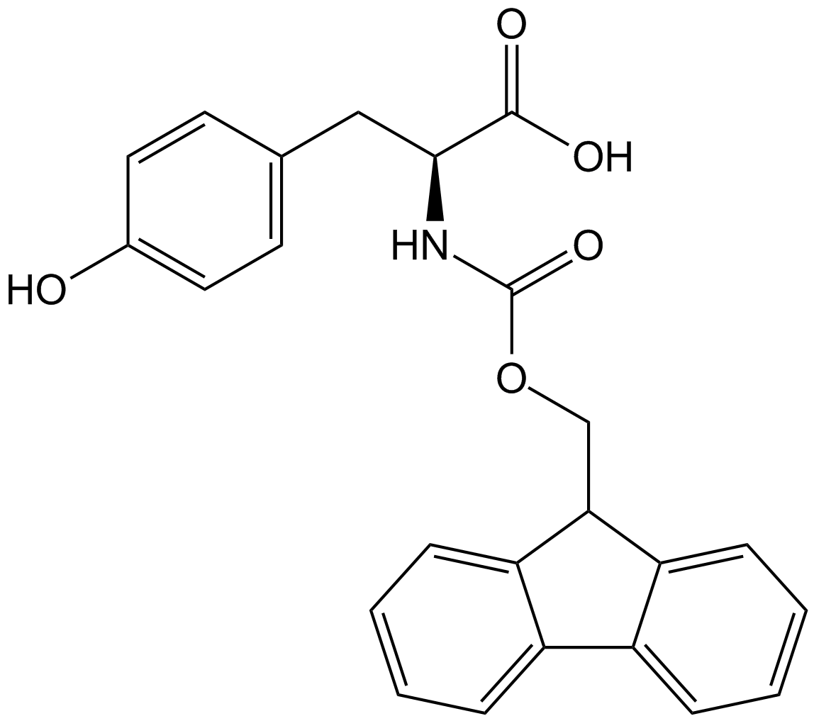 Fmoc-Tyr-OH  Chemical Structure