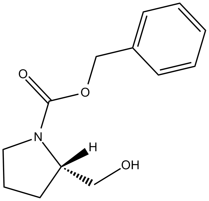 Z-Prolinol Chemische Struktur