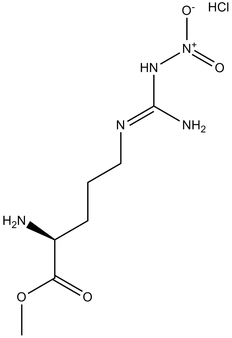 L-NAME hydrochloride 化学構造