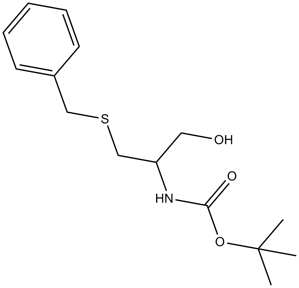 Boc-Cysteinol(Bzl)  Chemical Structure