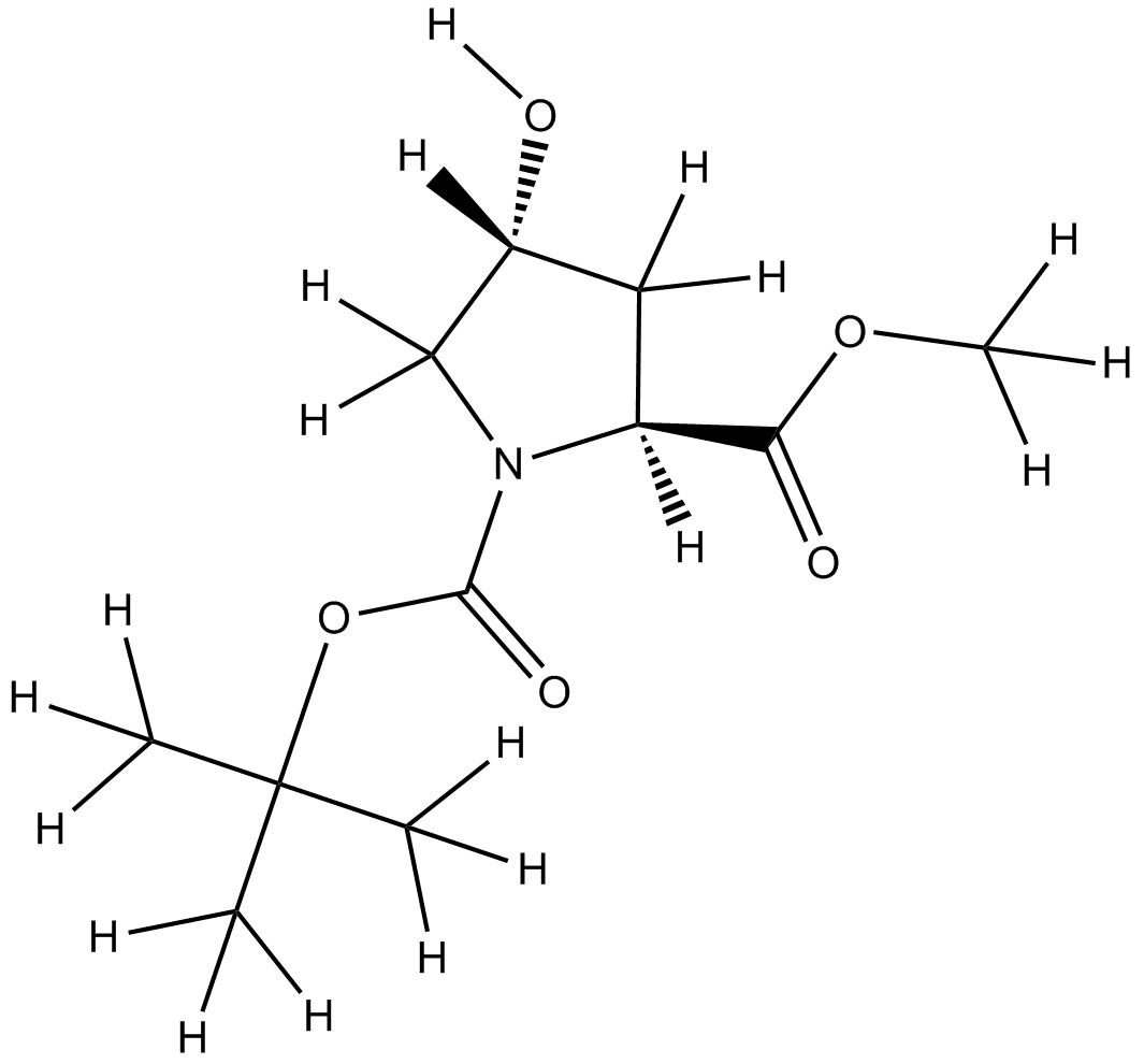 Boc-Hyp-Oet  Chemical Structure