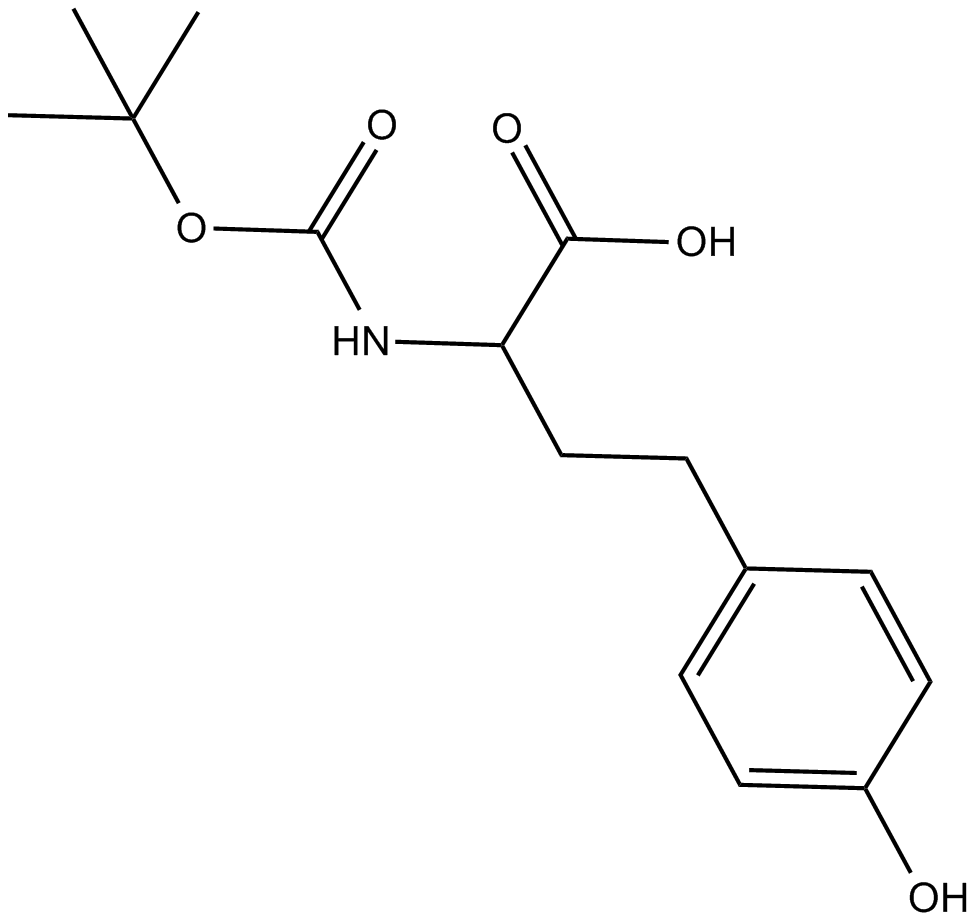 Boc-HoTyr-OH  Chemical Structure