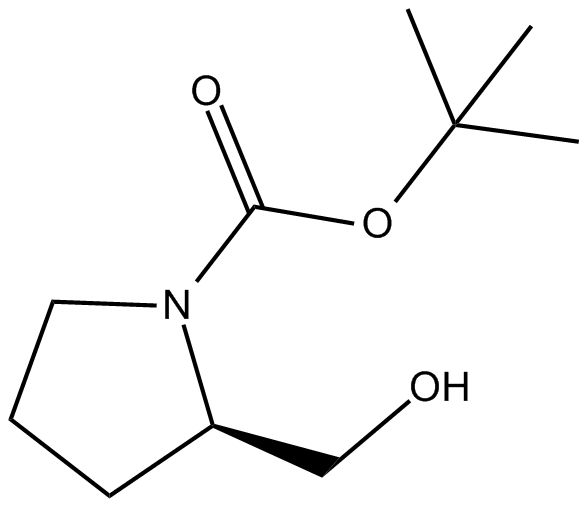 Boc-D-Prolinol  Chemical Structure