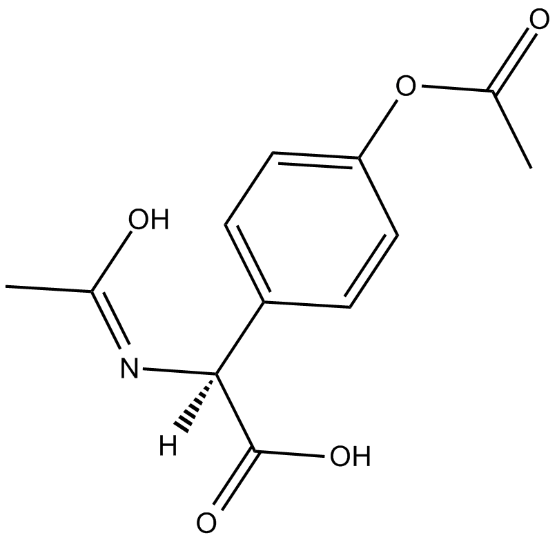Ac-Phg(4-OAc)-OH  Chemical Structure