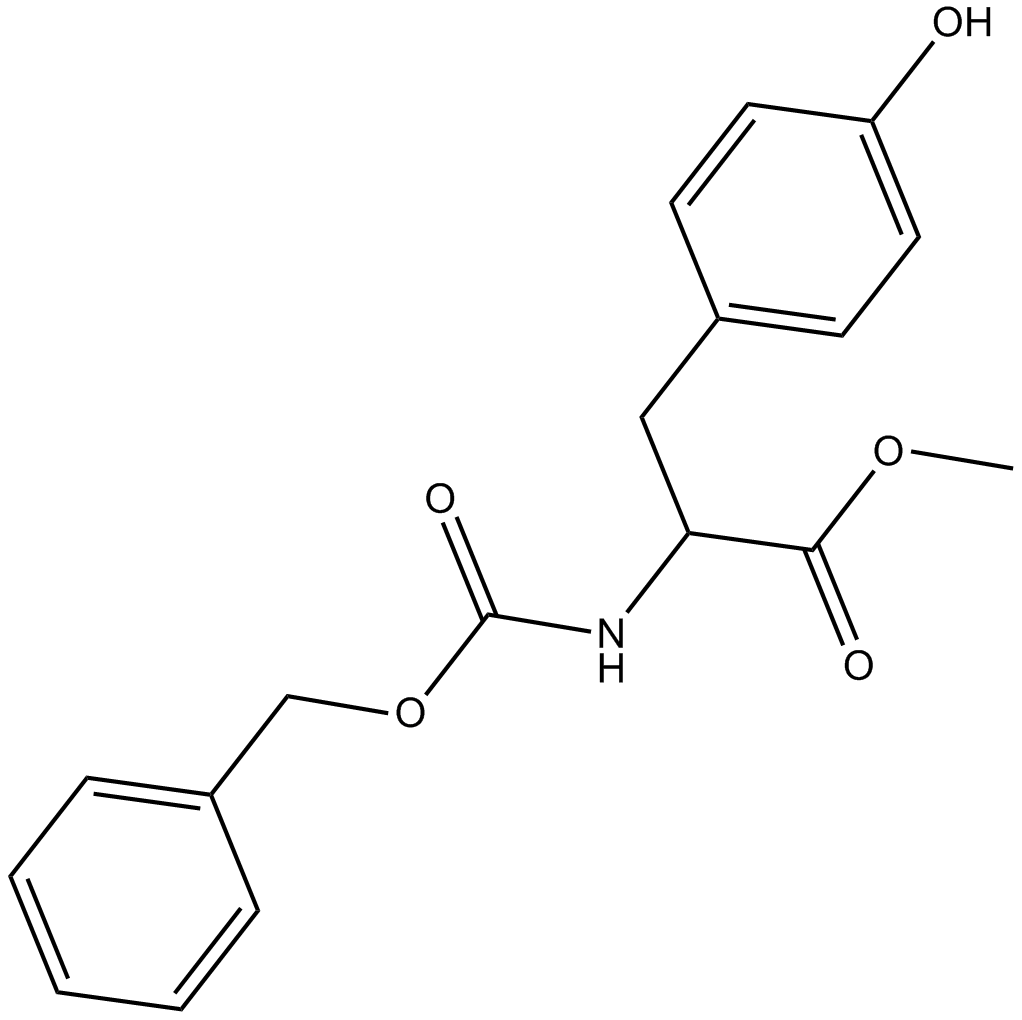 Z-Tyr-OMe Chemische Struktur