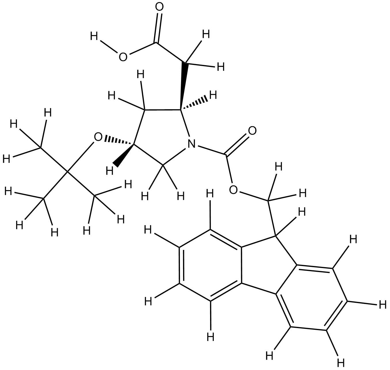 Fmoc-β-HoTyr(tBu)-OH  Chemical Structure