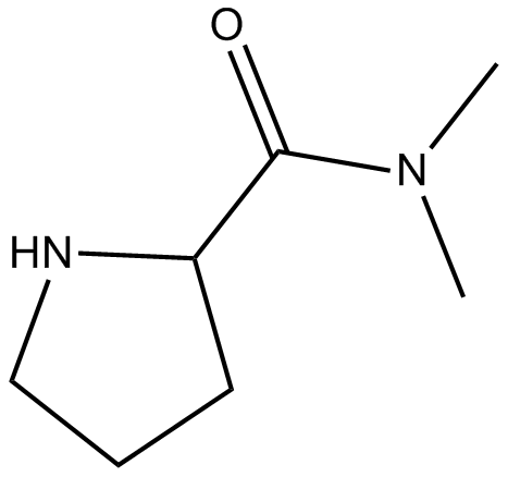 H-Pro-NMe2 التركيب الكيميائي