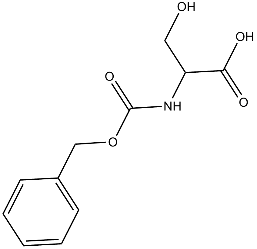 Z-Ser-OH 化学構造