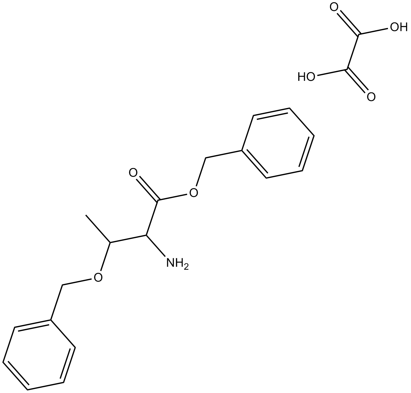 H-Thr(Bzl)-OBzl.oxalate  Chemical Structure