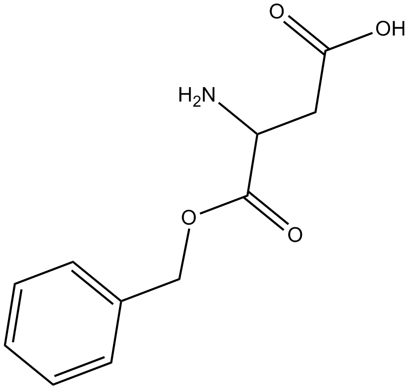 H-Asp-OBzl 化学構造