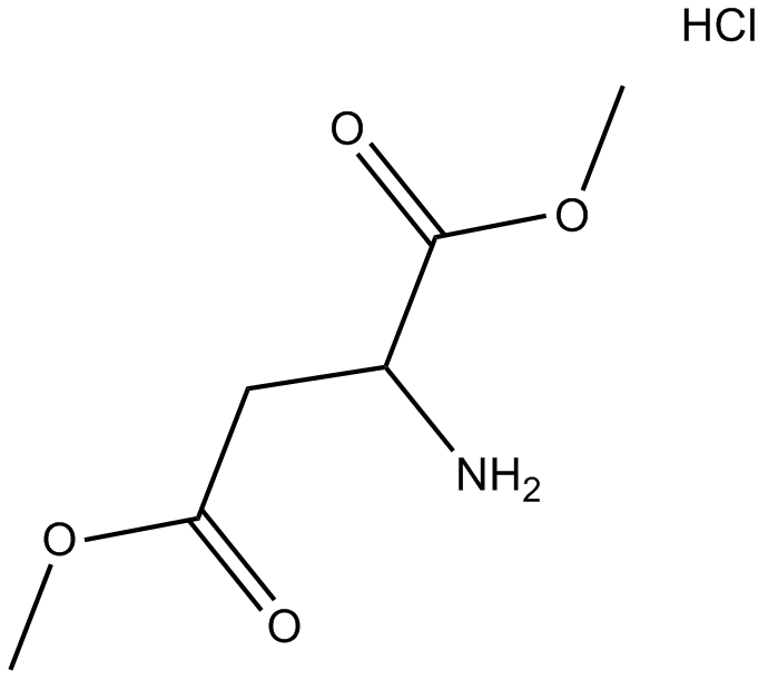 H-Asp(OMe)-OMe·HCl Chemische Struktur