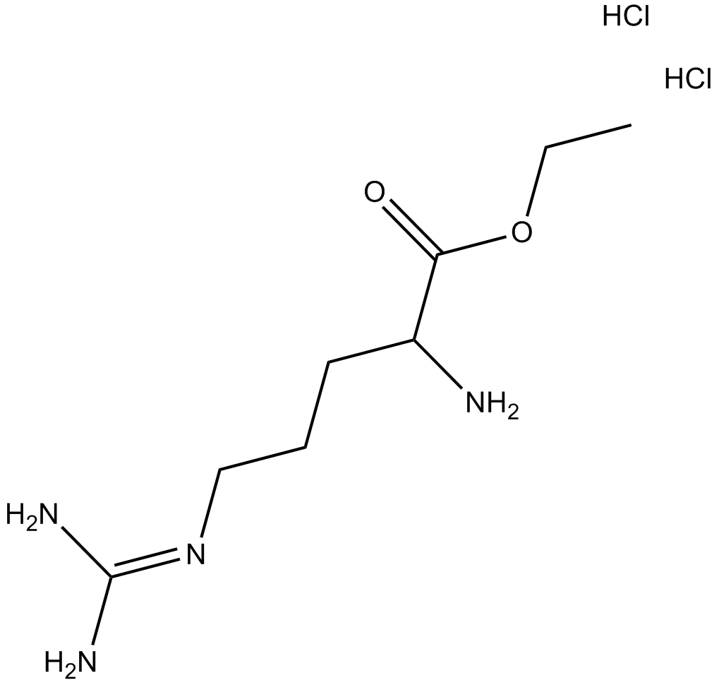H-Arg-OEt.2HCl 化学構造