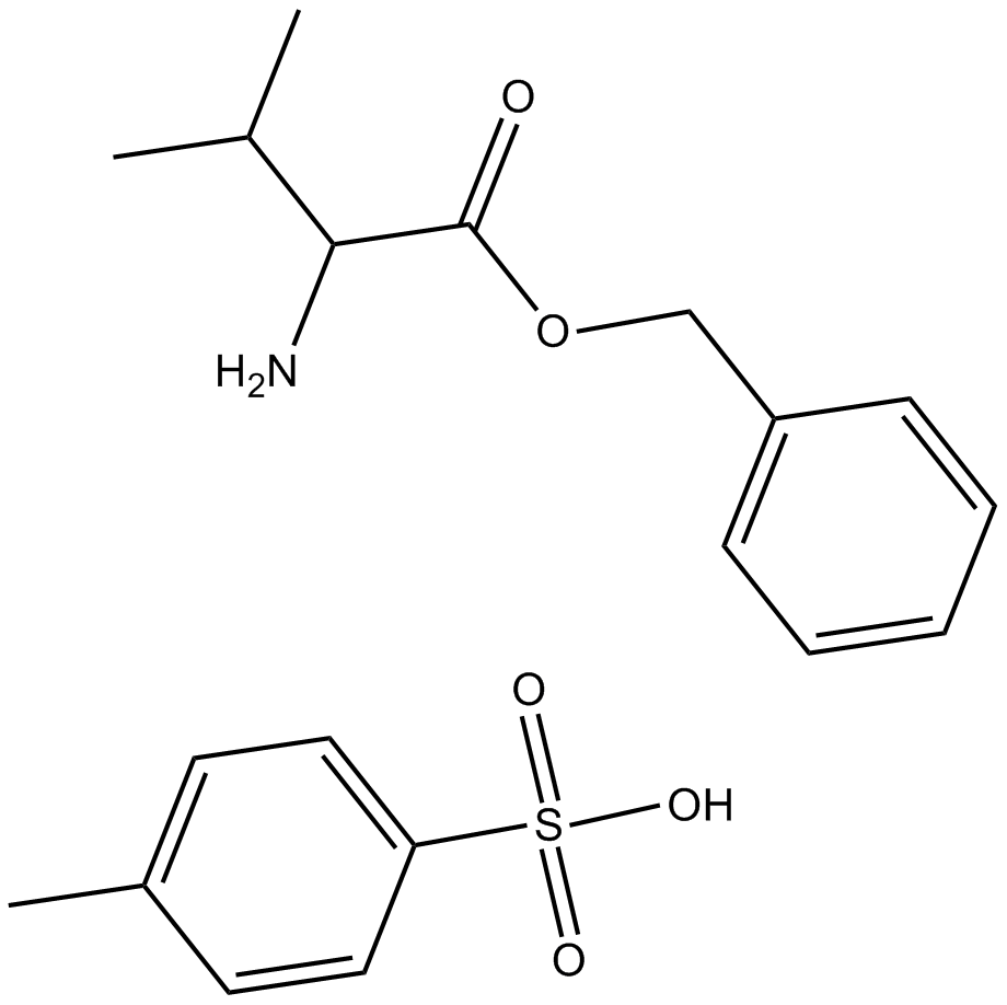 H-D-Val-OBzl?TosOH  Chemical Structure