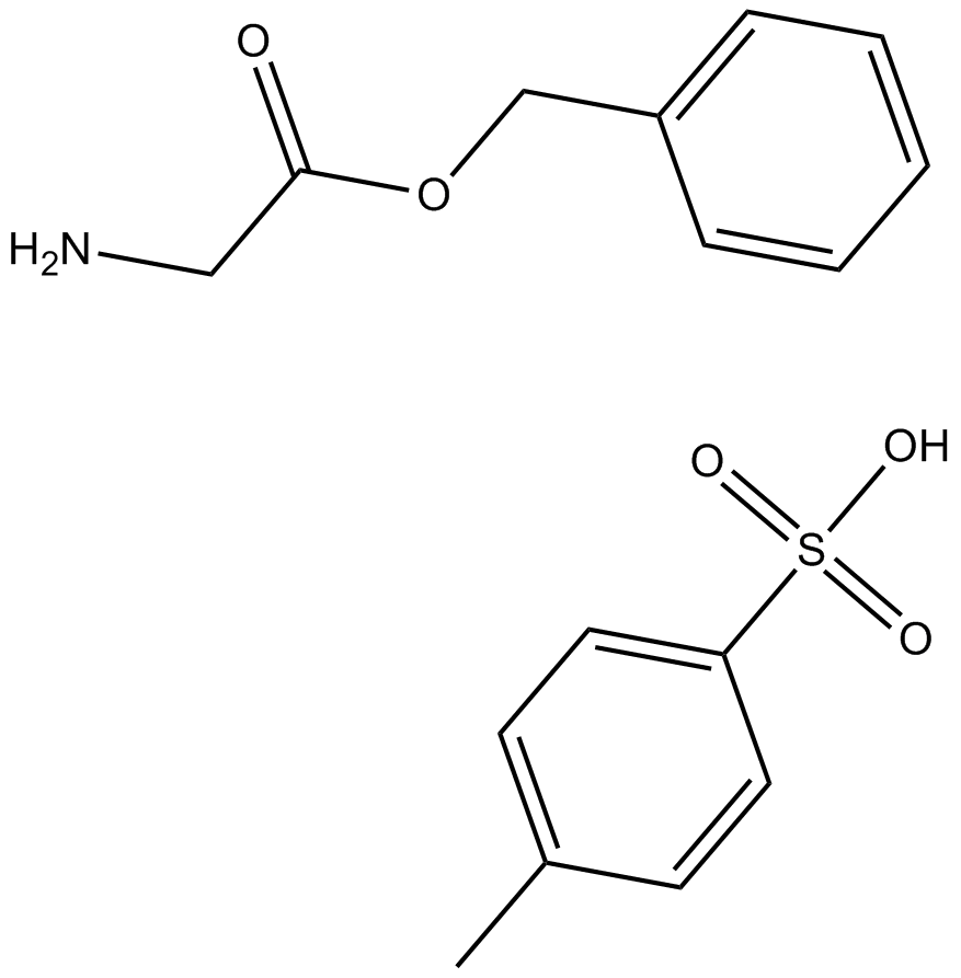 H-Gly-OBzl·TosOH 化学構造