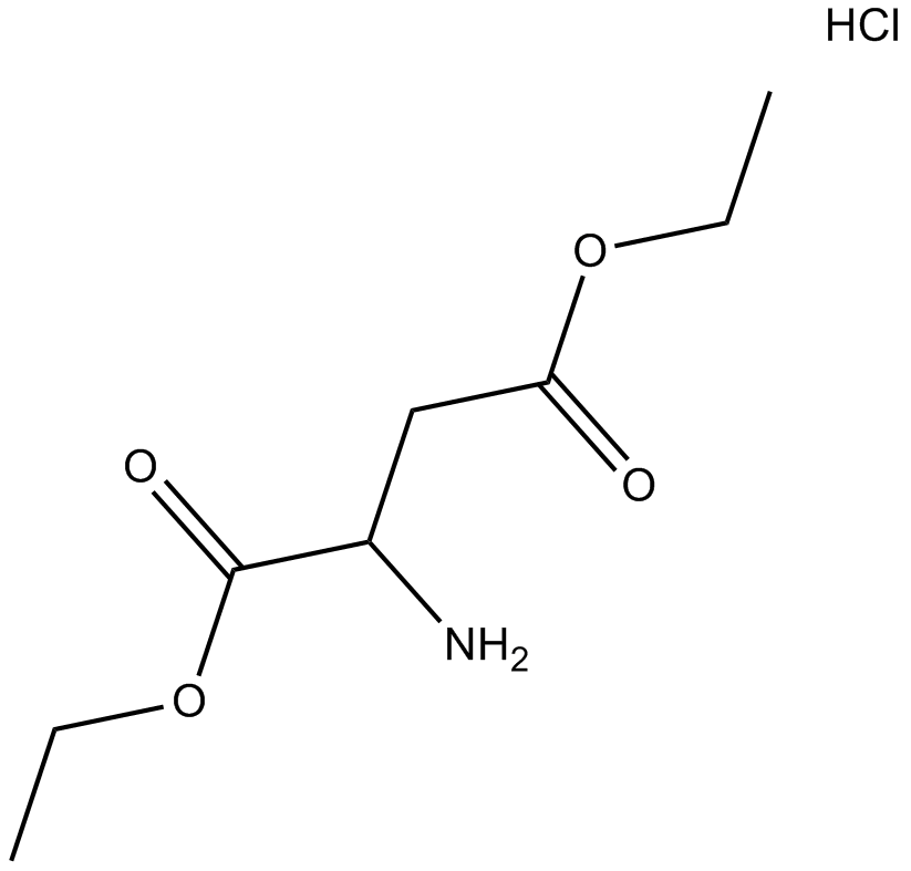 H-Asp(OEt)-OEt.HCl  Chemical Structure